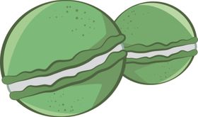 抹茶相关矢量图绿色卡通