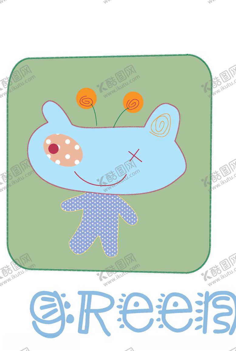 编号：40289609262010051231【酷图网】源文件下载-幼童印花