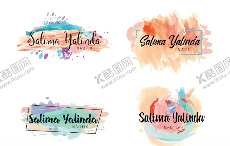 编号：65881110100345417626【酷图网】源文件下载-时尚手绘水彩