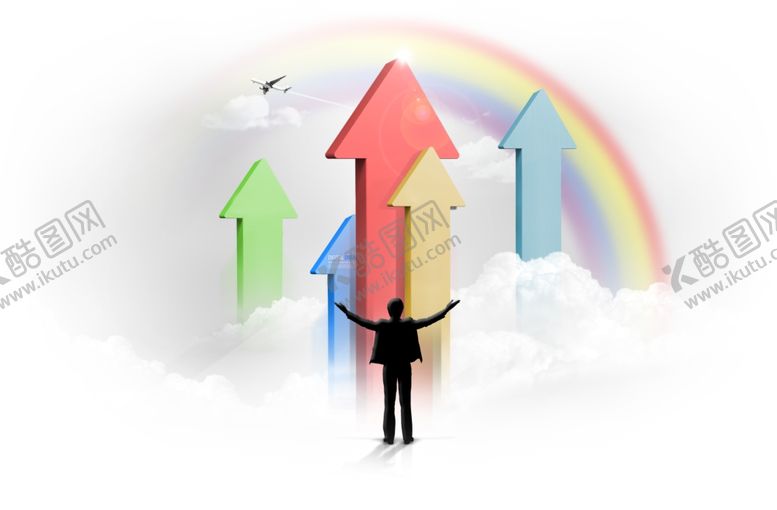 编号：78411110010644504627【酷图网】源文件下载-上升箭头