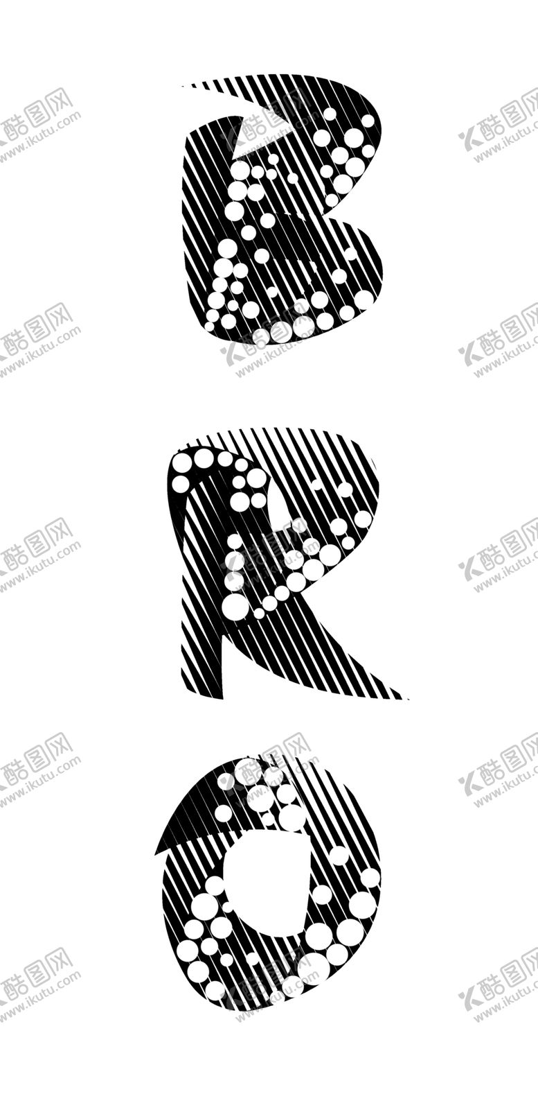 编号：44923205010133139220【酷图网】源文件下载-BRO字母