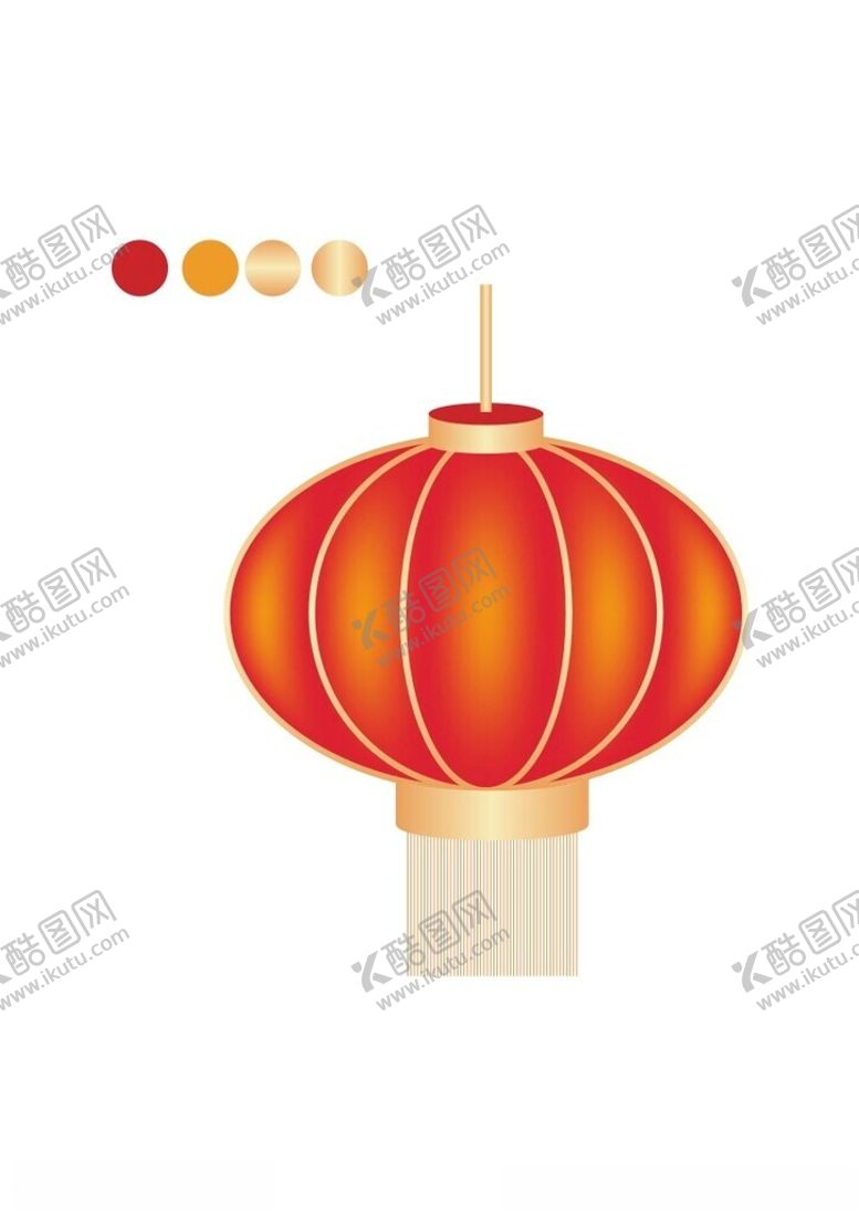 编号：63590301130920404029【酷图网】源文件下载-矢量红灯笼
