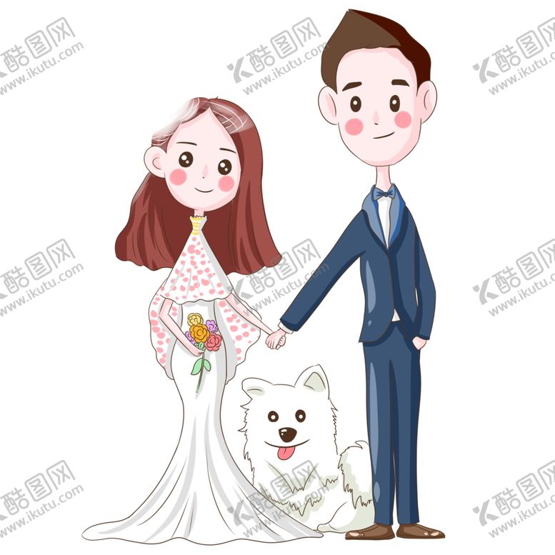 编号：70790709200242542937【酷图网】源文件下载-新郎新娘