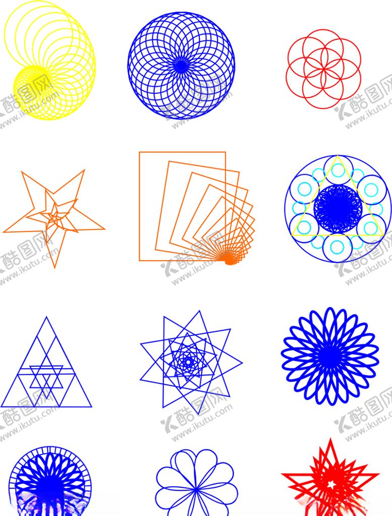 编号：35610909271655549379【酷图网】源文件下载-彩色科技感线条