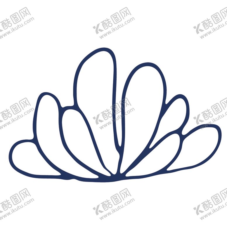 编号：22905805160621538113【酷图网】源文件下载-手绘海洋生物