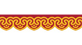 中国风花边