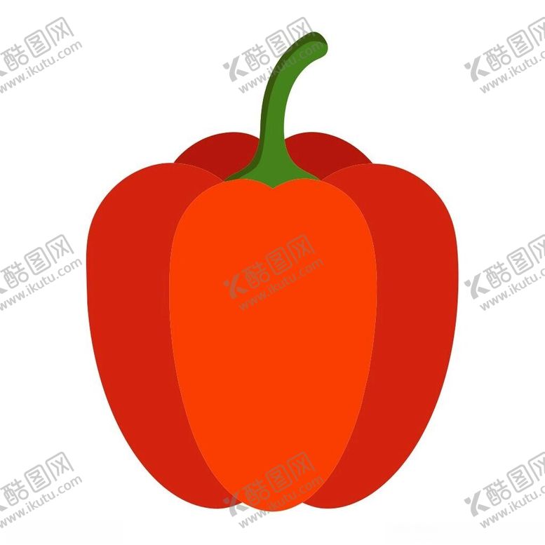 编号：46208002250440096489【酷图网】源文件下载-拟真插画风格的甜椒
