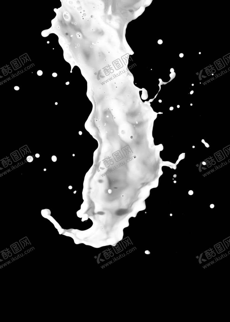 编号：47454809240207088462【酷图网】源文件下载-牛奶喷溅图案