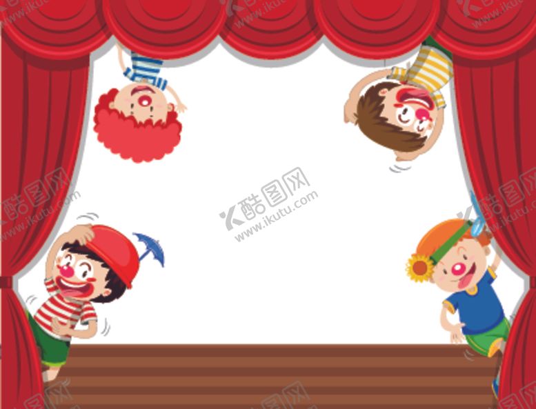 编号：70938907042030065148【酷图网】源文件下载-卡通表演儿童