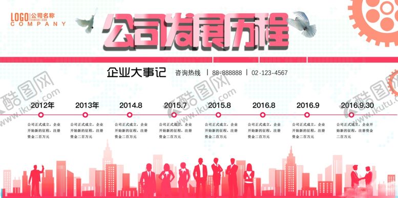 编号：26856909211454051102【酷图网】源文件下载-公司展板