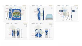 视觉导视标识牌