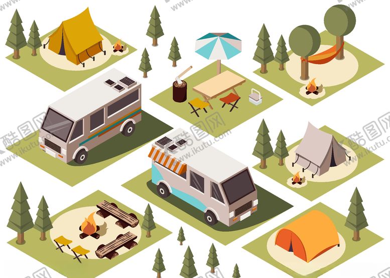 编号：74916510062140437426【酷图网】源文件下载-露营