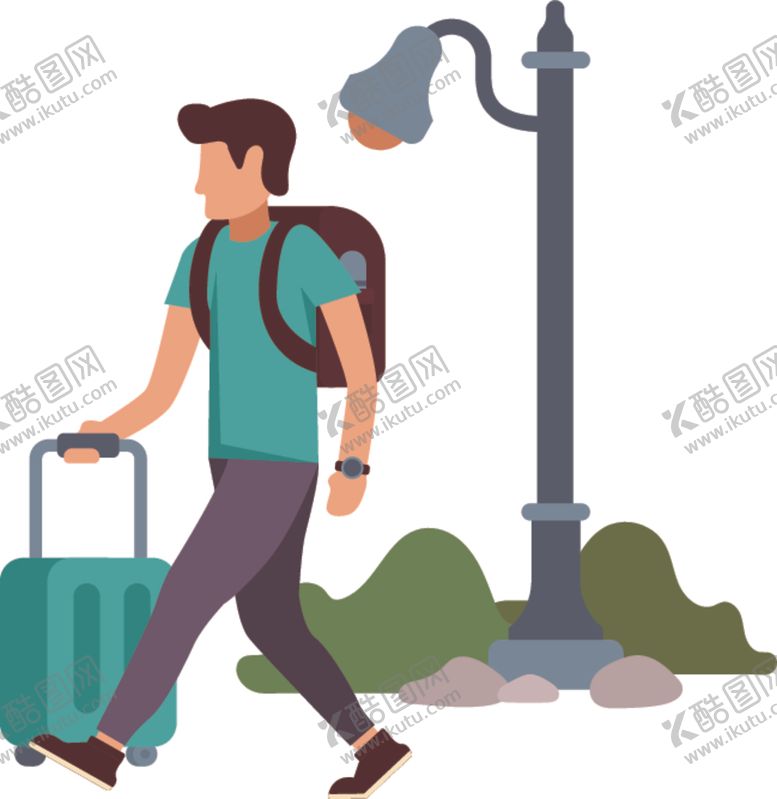 编号：99122204130740119431【酷图网】源文件下载-旅客