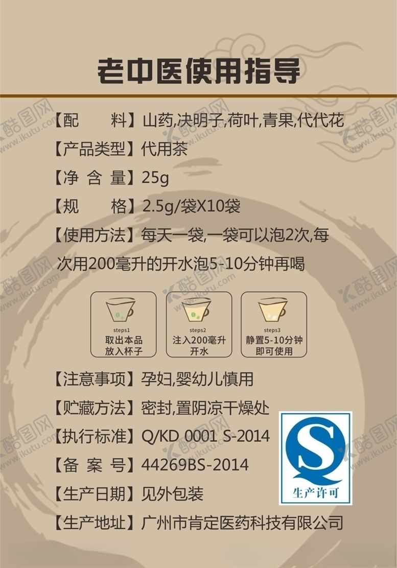 编号：58855810121537183878【酷图网】源文件下载-中医使用说明书