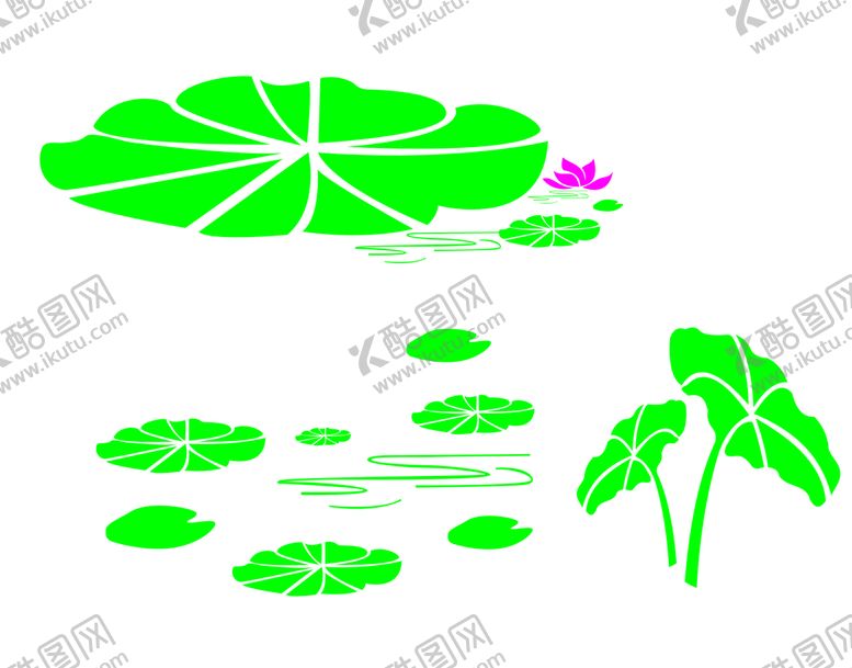 编号：01893709232106407942【酷图网】源文件下载-荷花荷叶