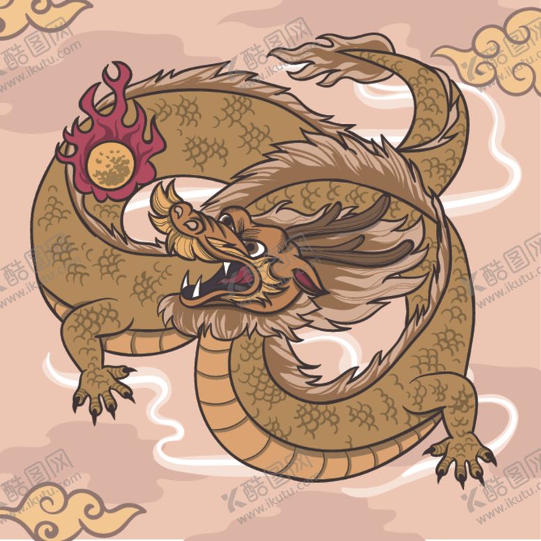 编号：66833907051440393260【酷图网】源文件下载-中国龙