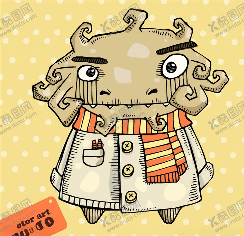 编号：30034310072353236413【酷图网】源文件下载-卡通怪兽
