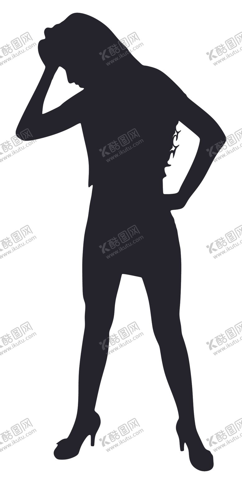 编号：33207107050304494616【酷图网】源文件下载-人物剪影