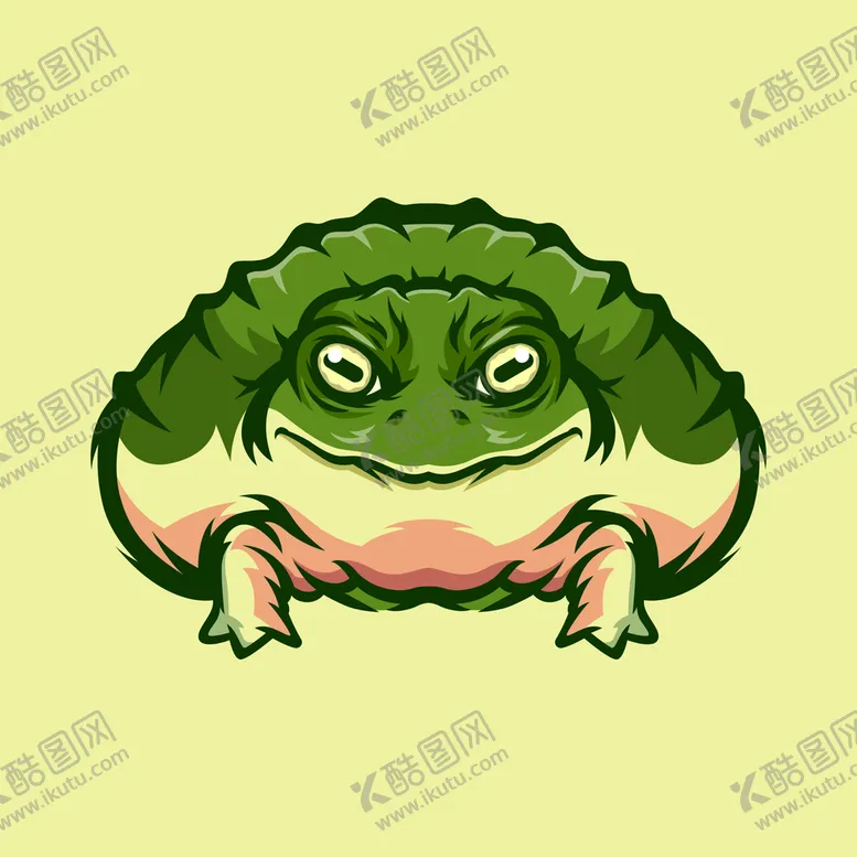 编号：24597609270032344780【酷图网】源文件下载-卡通青蛙