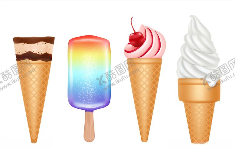编号：54185709160329557288【酷图网】源文件下载-冰激凌