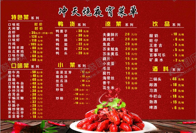 编号：64475310261300114617【酷图网】源文件下载-菜单