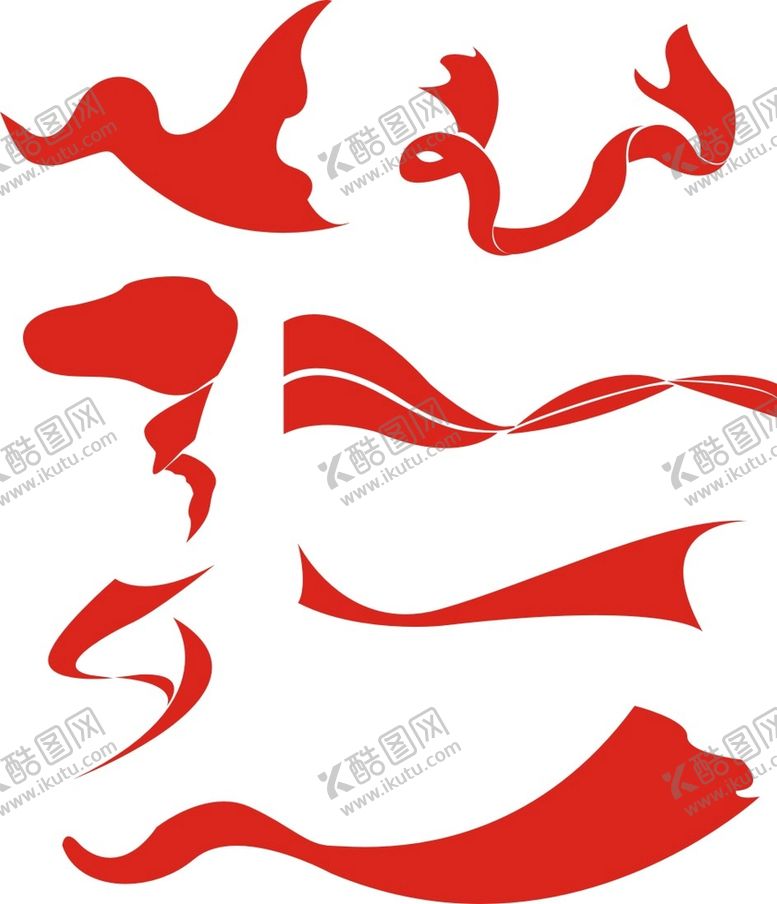 编号：34124010181425598295【酷图网】源文件下载-丝带飘带