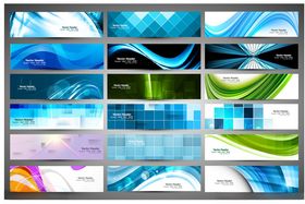 多样炫彩科技背景素材集