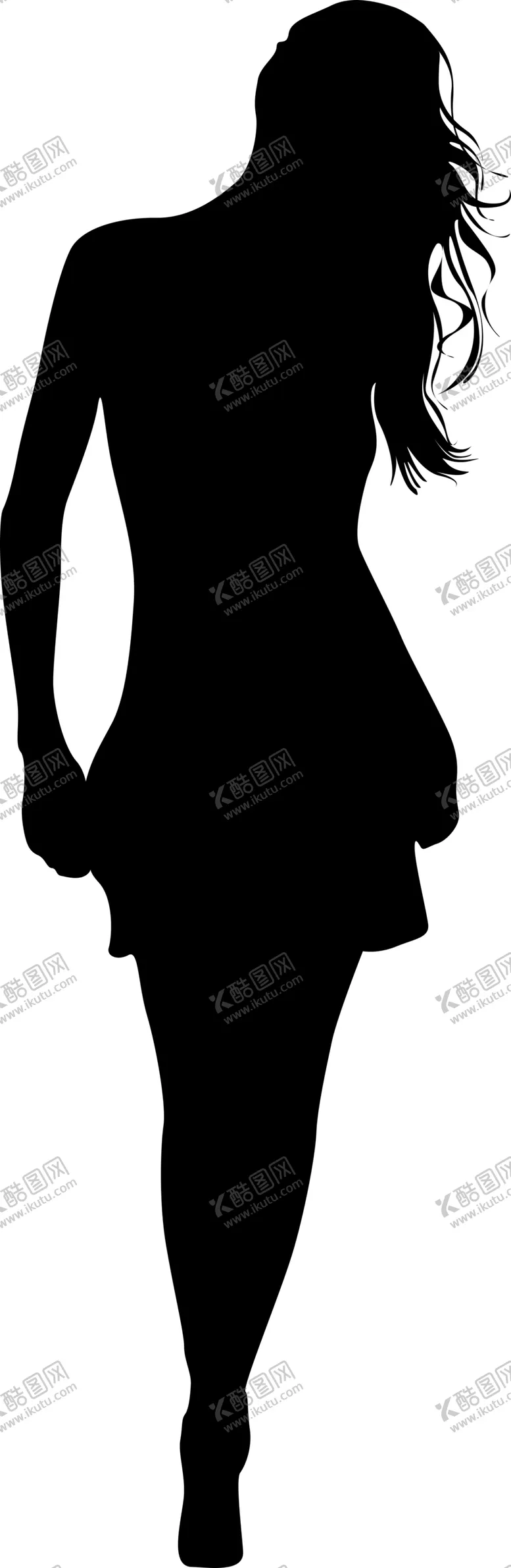 编号：37180304161455525234【酷图网】源文件下载-美女剪影