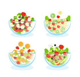 矢量厨房蔬菜食品素材
