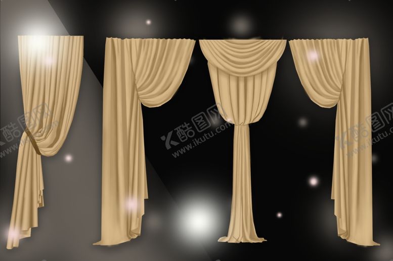 编号：38720601171319509782【酷图网】源文件下载-香槟金色布幔婚礼