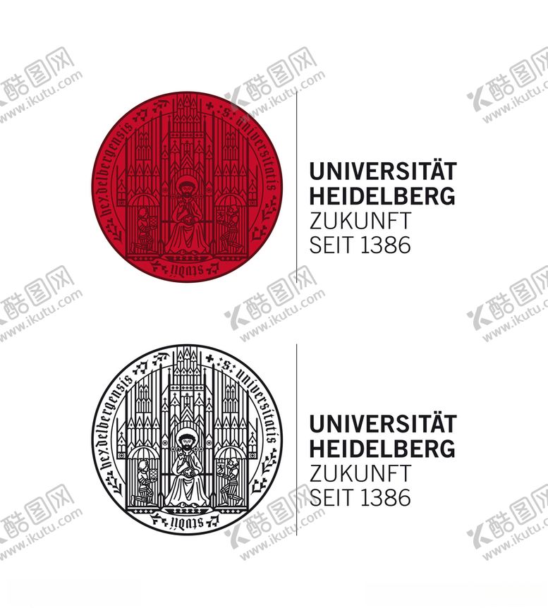 编号：86432607130428326280【酷图网】源文件下载-德国海德堡大学校徽新版
