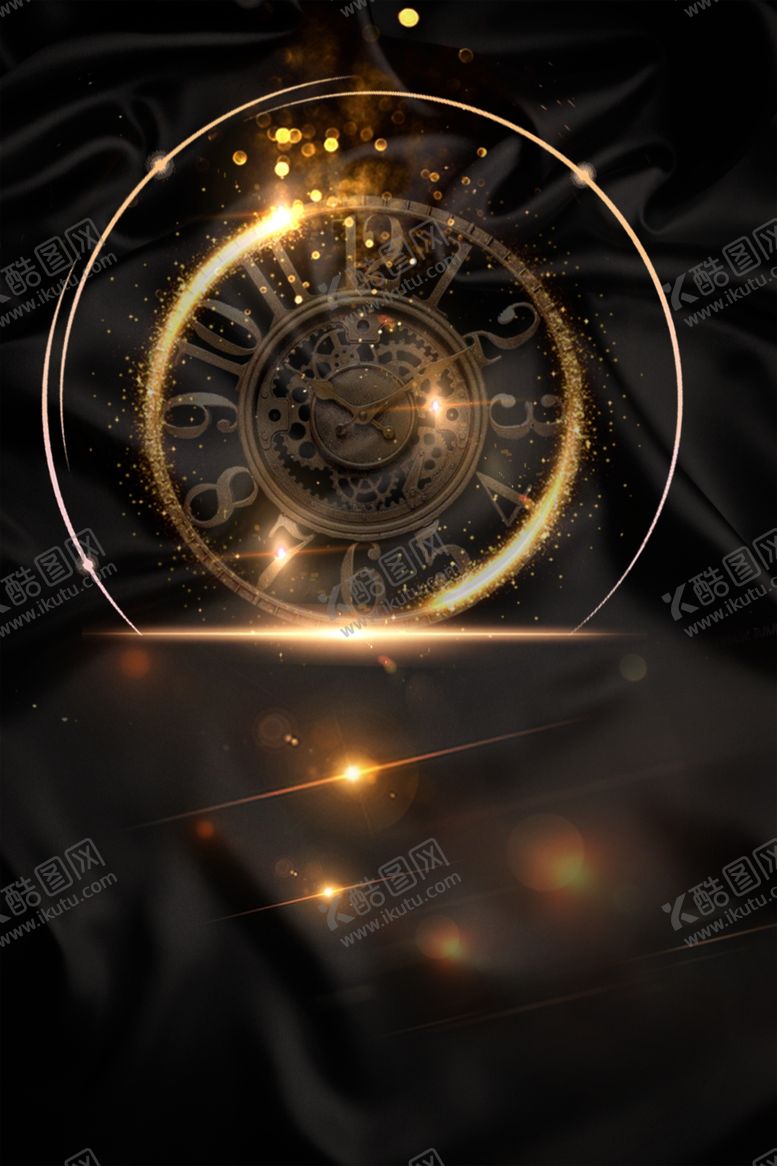 编号：44708003270814342822【酷图网】源文件下载-黑金背景素材