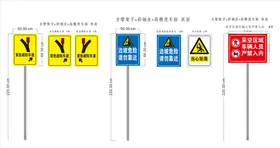 警示牌