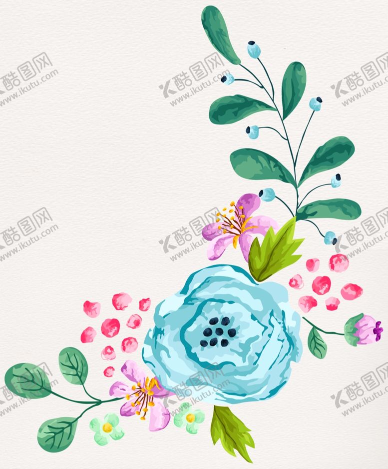 编号：20527009120054351754【酷图网】源文件下载-手绘花朵