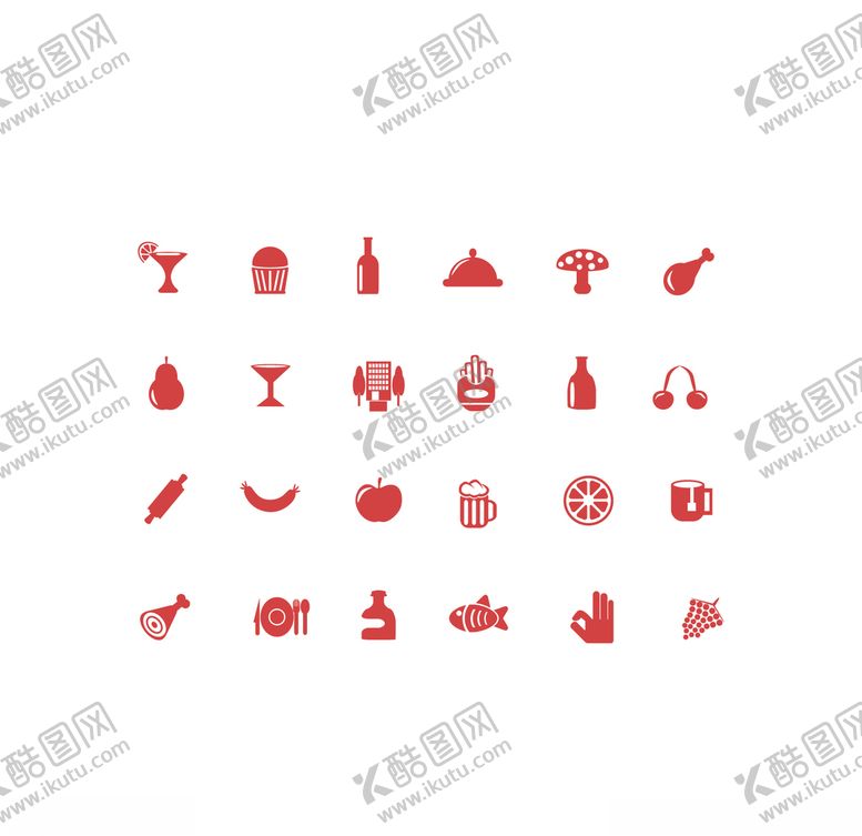 编号：43172010270051218774【酷图网】源文件下载-甜品食品矢量