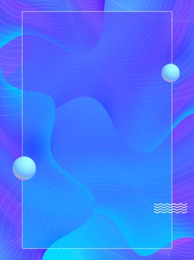 蓝色科技背景渐变狂欢电商