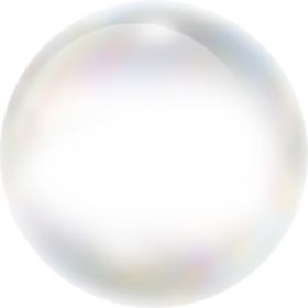 手绘彩色气泡素材免扣