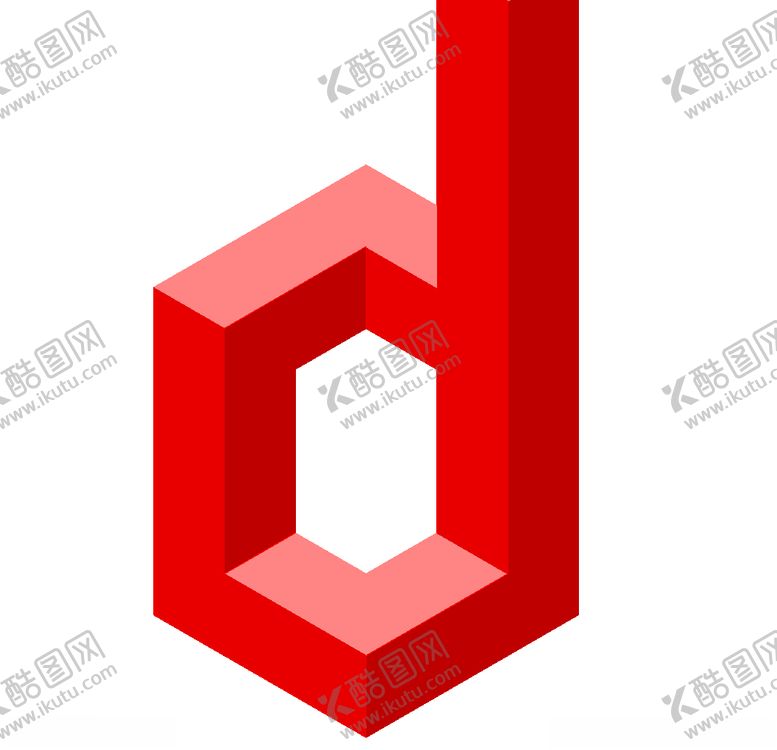 编号：92042510250617257256【酷图网】源文件下载-英文立体字母