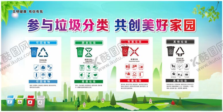 编号：75593207011013409127【酷图网】源文件下载-垃圾分类