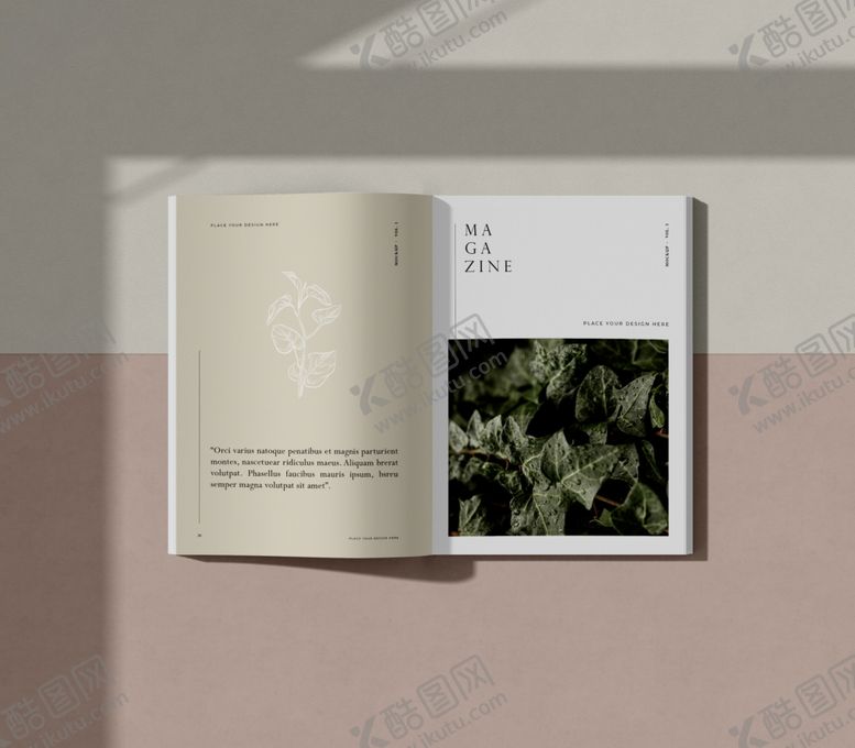 编号：58645509090957417386【酷图网】源文件下载-宣传册样机