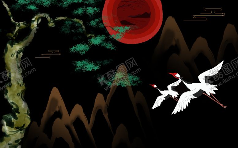 编号：57478510070140127104【酷图网】源文件下载-山貉树叶太阳