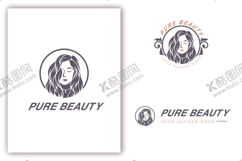 编号：64650410191448009274【酷图网】源文件下载-女性logo