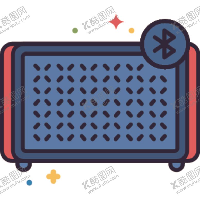 编号：53595206191438534618【酷图网】源文件下载-蓝牙音箱图标