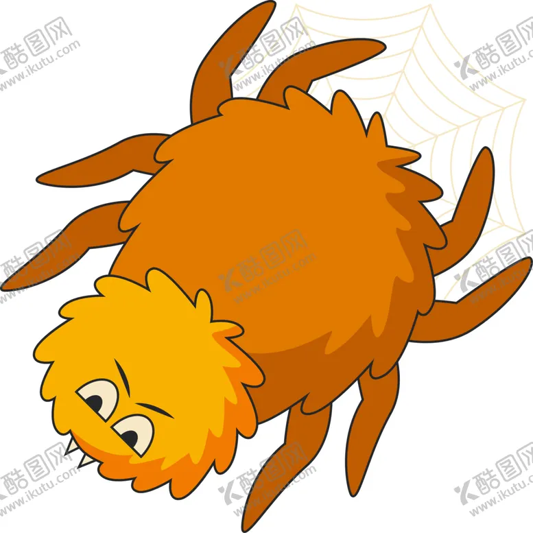编号：14754312182234316192【酷图网】源文件下载-卡通可爱蜘蛛