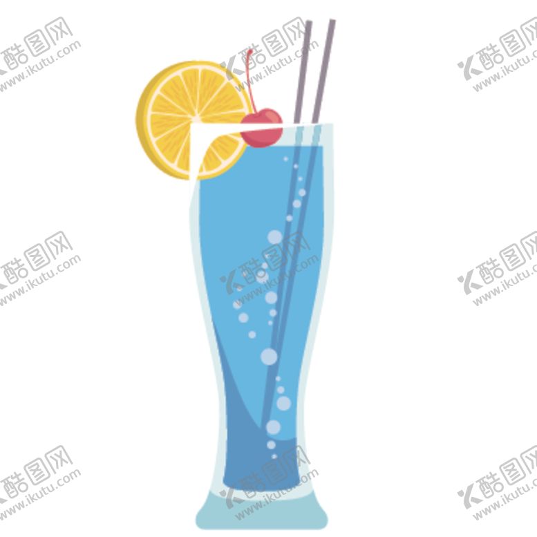 编号：83738910181838404018【酷图网】源文件下载-夏日冷饮矢量插画