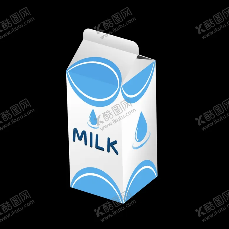 编号：42151804071436286219【酷图网】源文件下载-牛奶插画