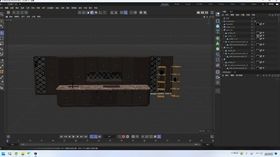 厨房c4d模型