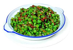 榄菜肉沫四季豆