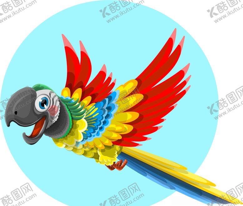 编号：93800110281235558913【酷图网】源文件下载-鹦鹉插图