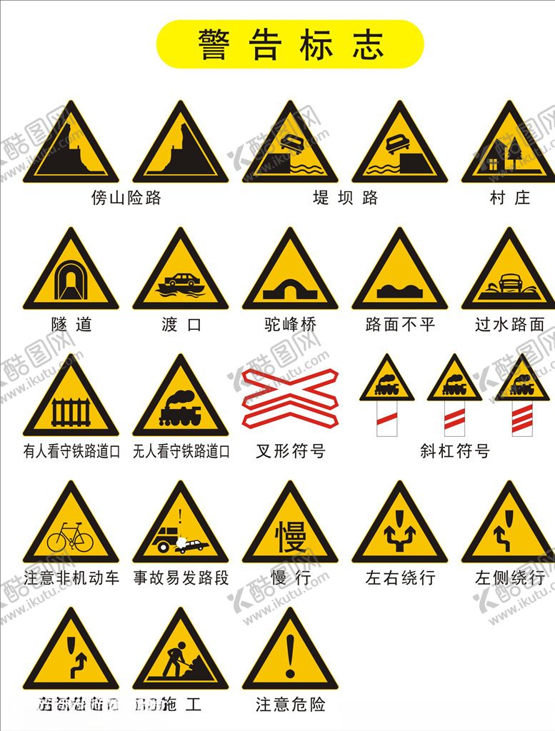 编号：19920709201136015312【酷图网】源文件下载-道路表四